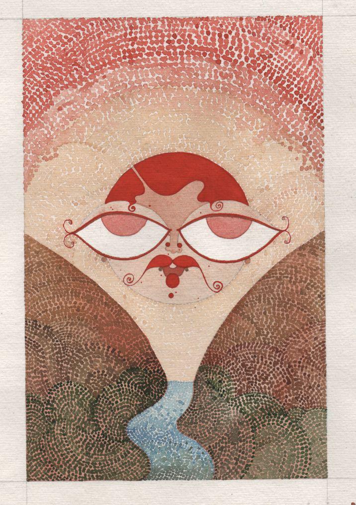 Untitled (3) Watercolor on 100% cotton paper