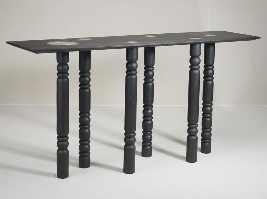 Atham (Console) Wood + Brass